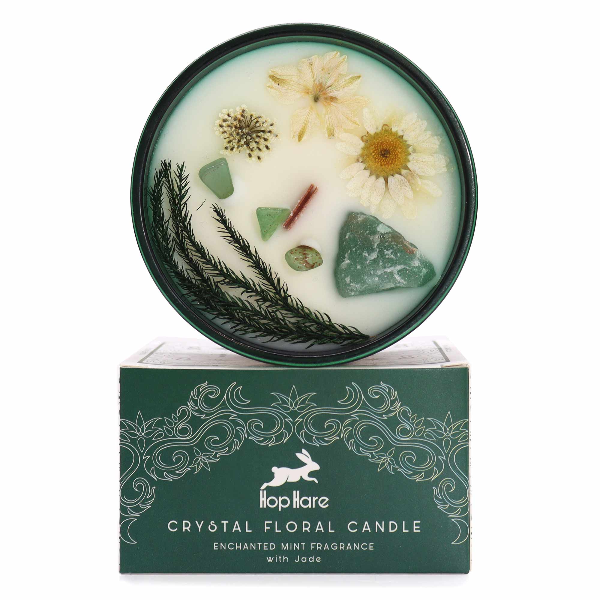 Vela Mágica Floral de Cristal Hop Hare - O Mágico (imagem de) Vela Mágica Floral de Cristal Hop Hare - O Mágico
